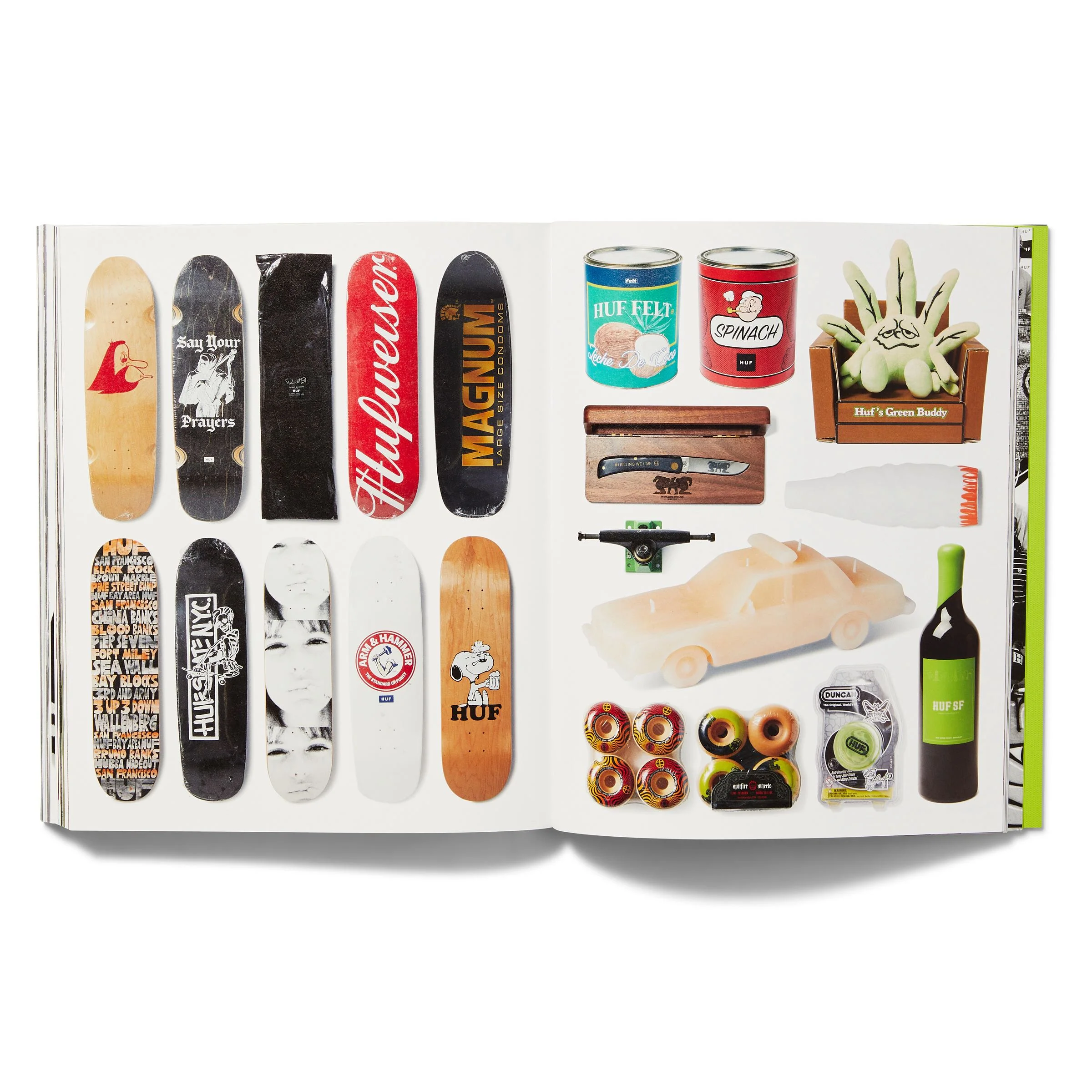 20 Years Of HUF Hardcover Book