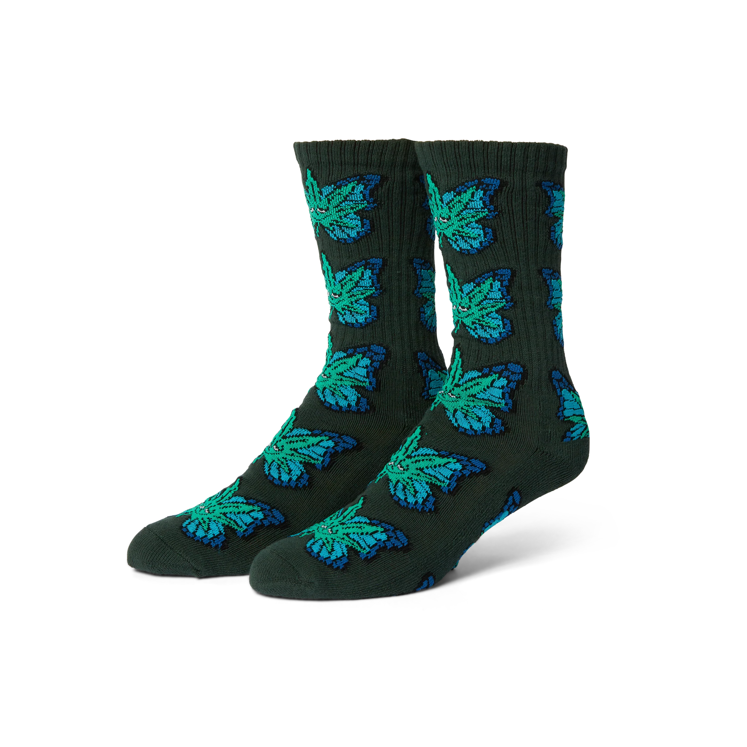 1167-green-budderfly-sock-1.webp Green Budderfly Sock