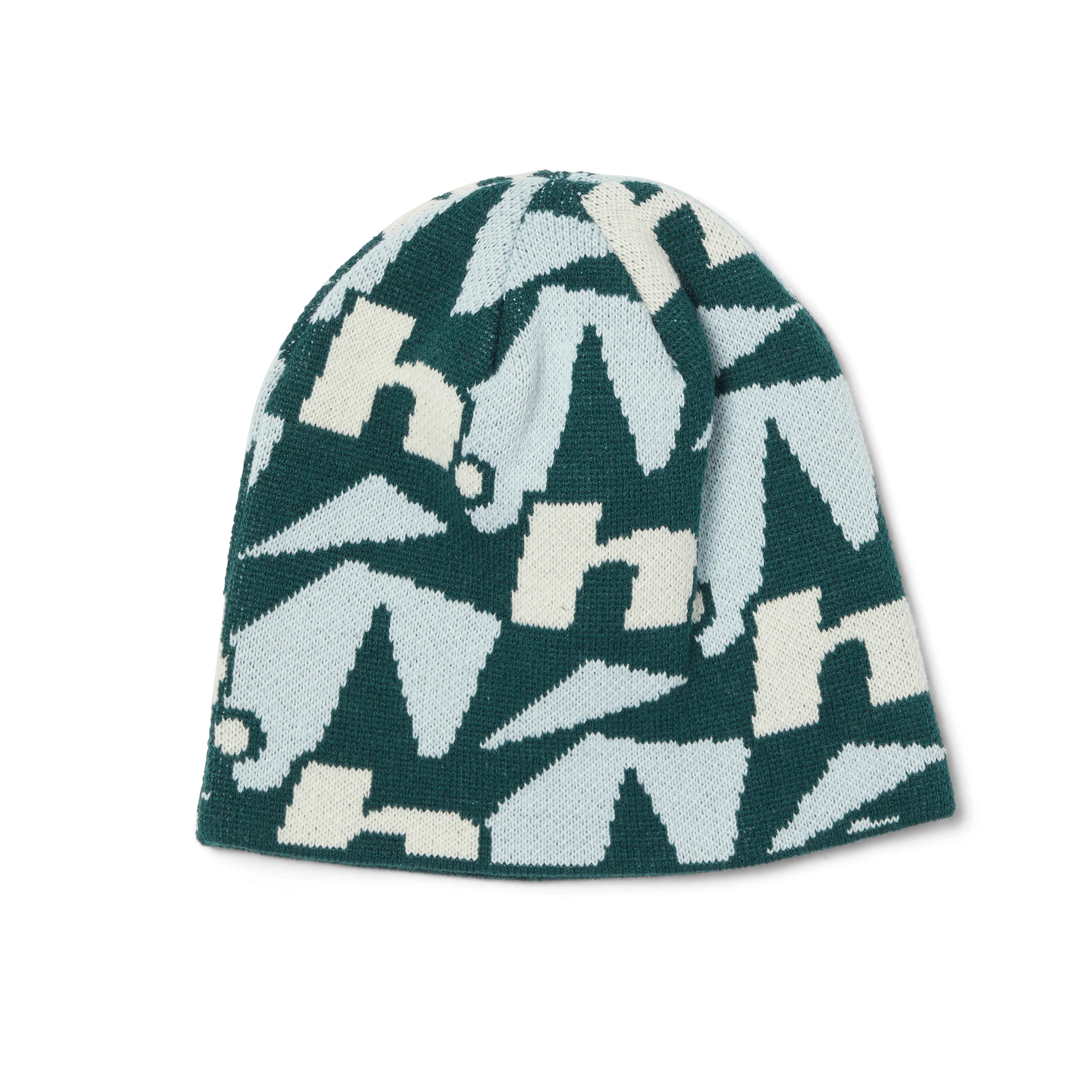 H Star Repeat Skull Beanie