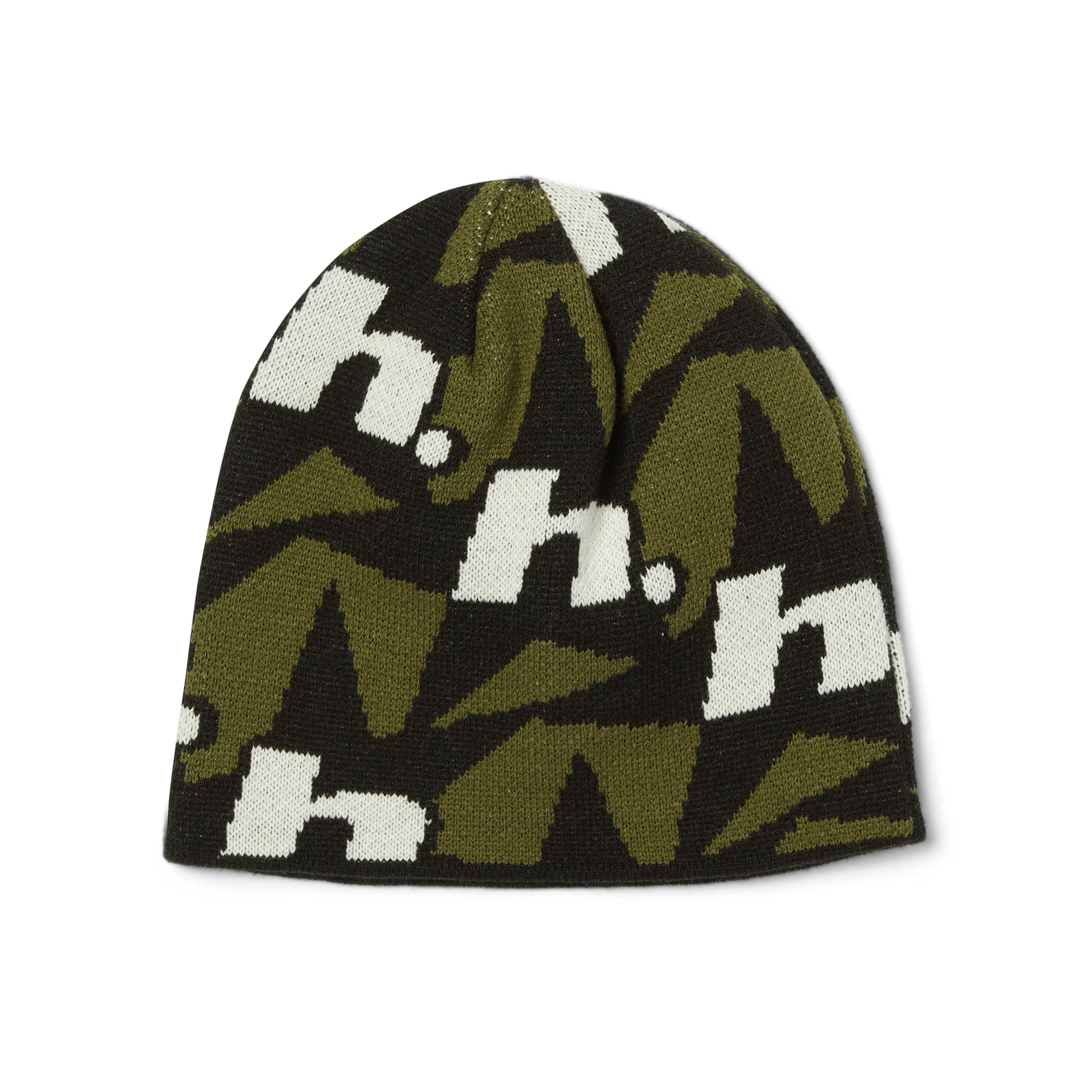 H Star Repeat Skull Beanie