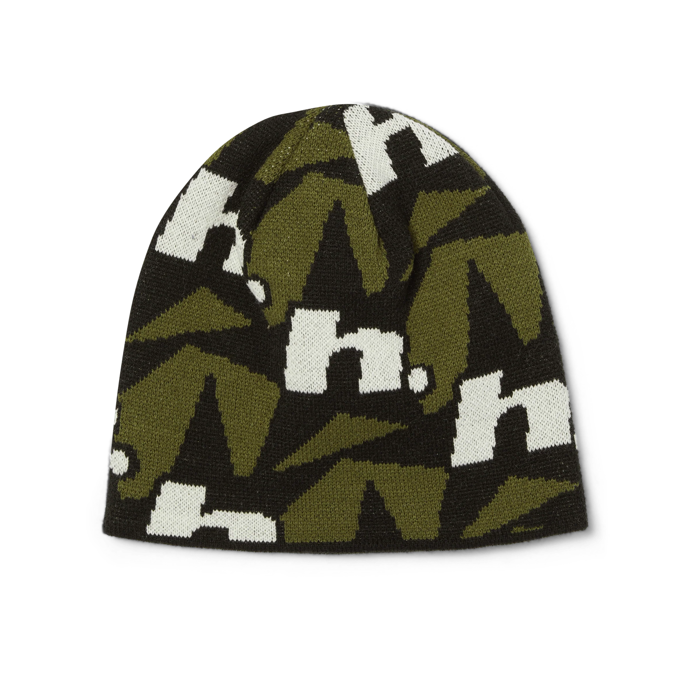 H Star Repeat Skull Beanie