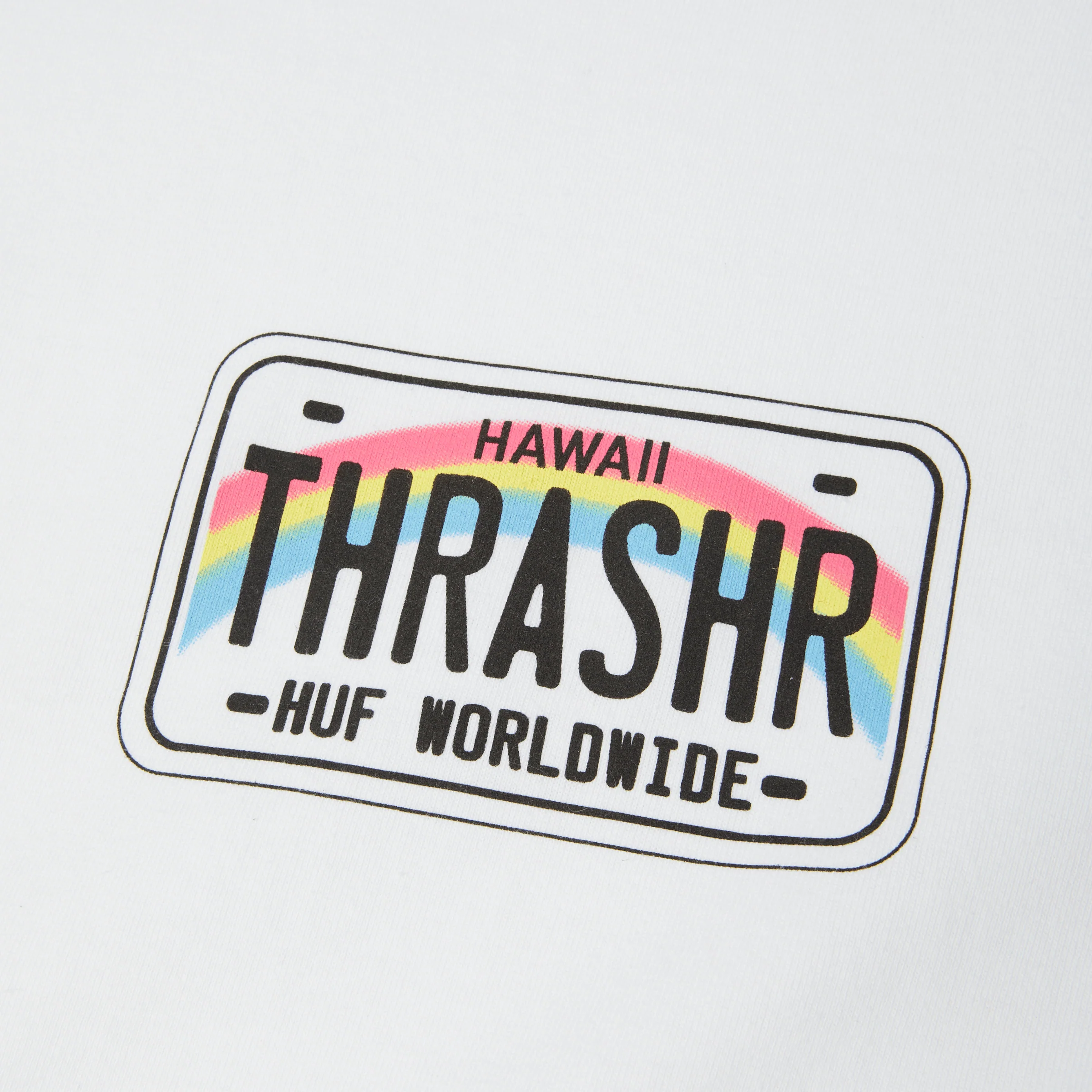 2491-huf-x-thrasher-license-plate-t-shirt-2.webp HUF x Thrasher License Plate T-Shirt