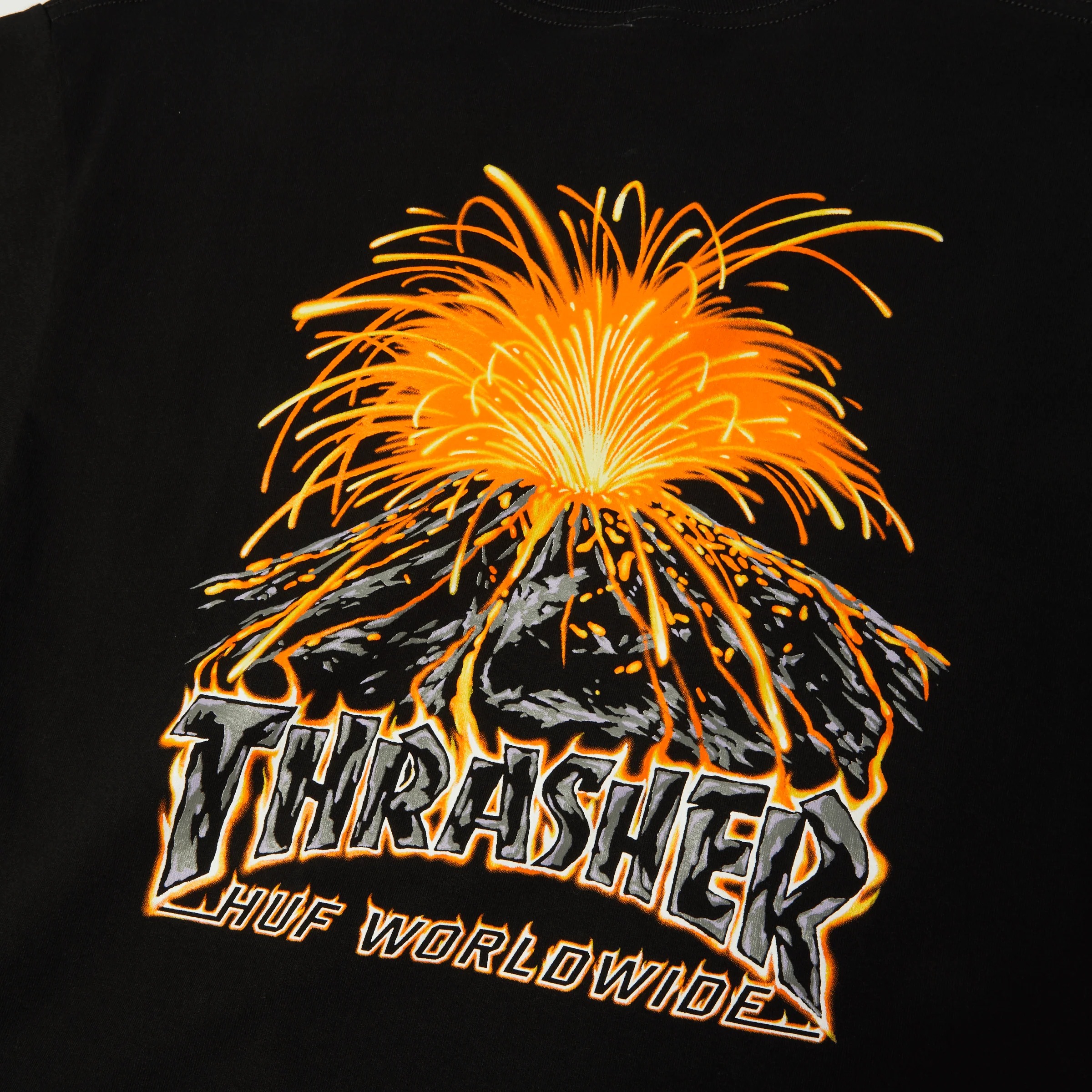 HUF x Thrasher Meltdown T-Shirt