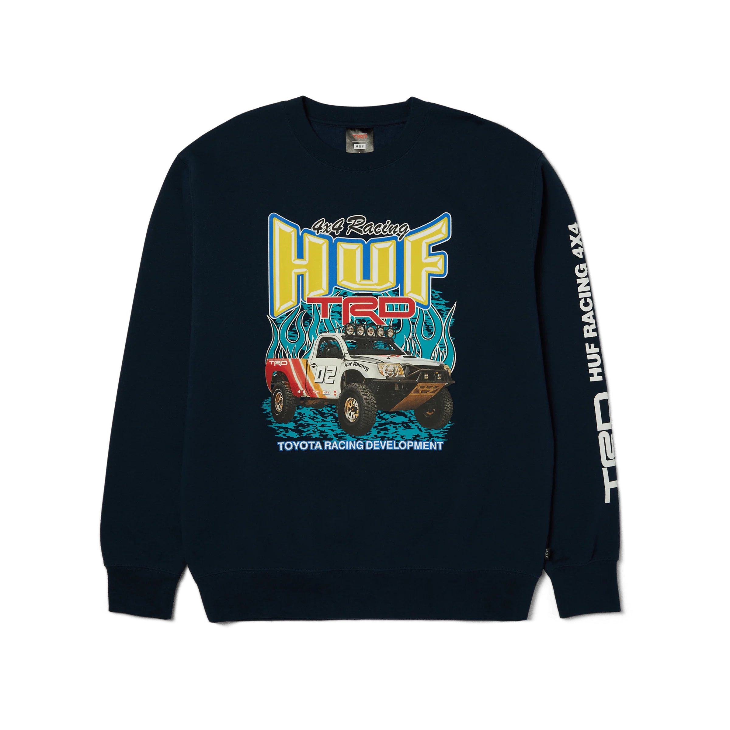HUF x Toyota TRD Pit Crew Crewneck Sweatshirt