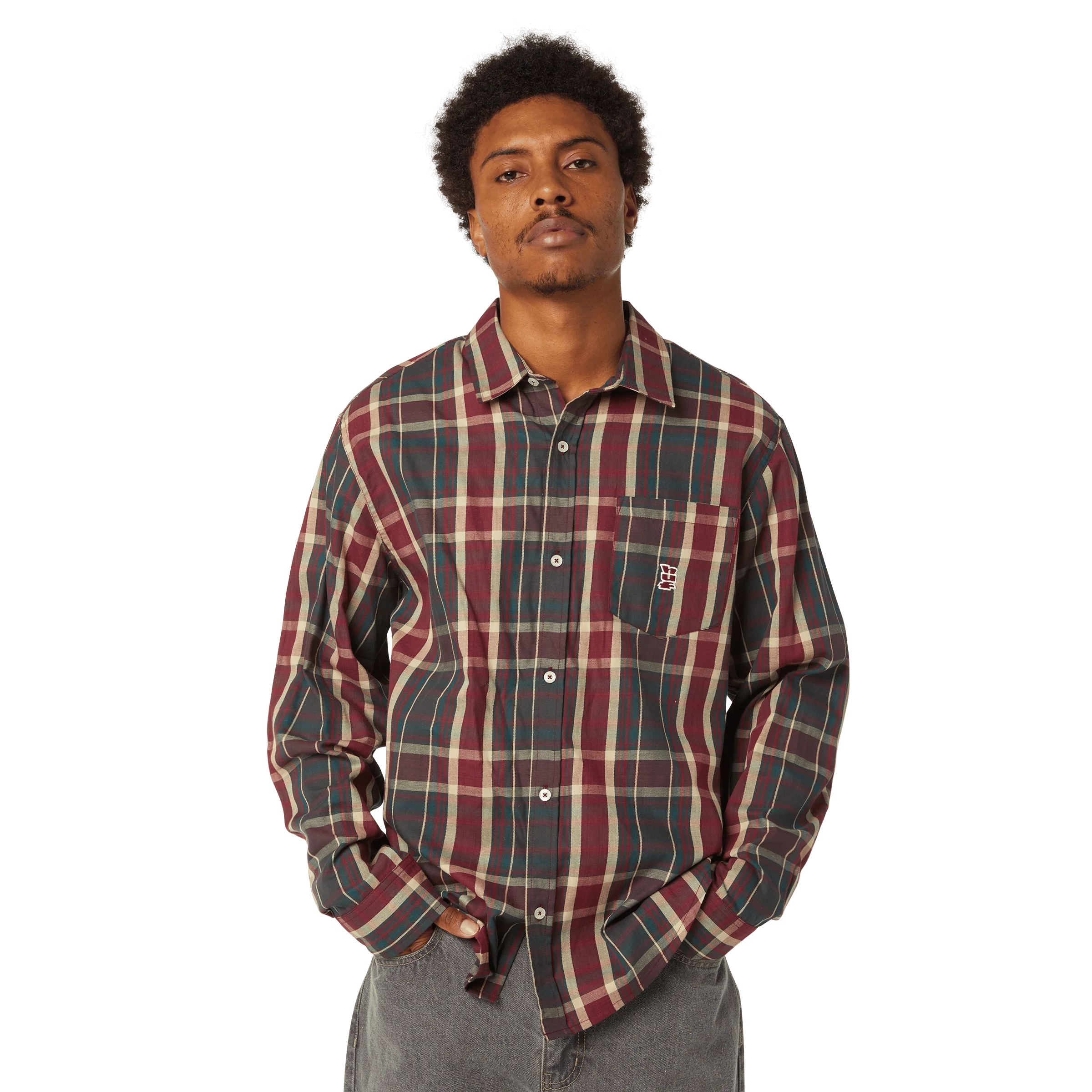 2713-megablast-plaid-long-sleeve-shirt-5.webp Megablast Plaid Long Sleeve Shirt