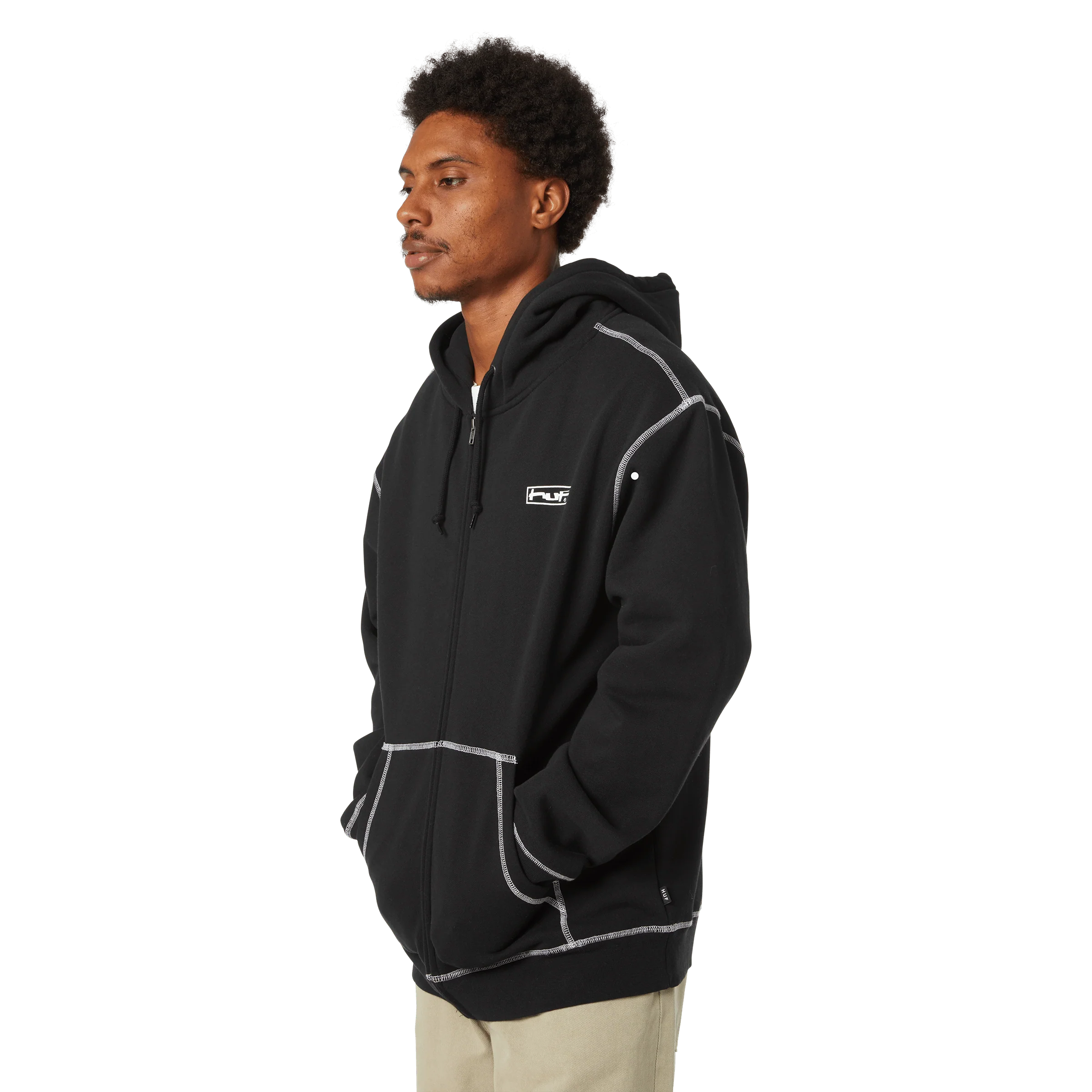 Stretch Full-Zip Hoodie
