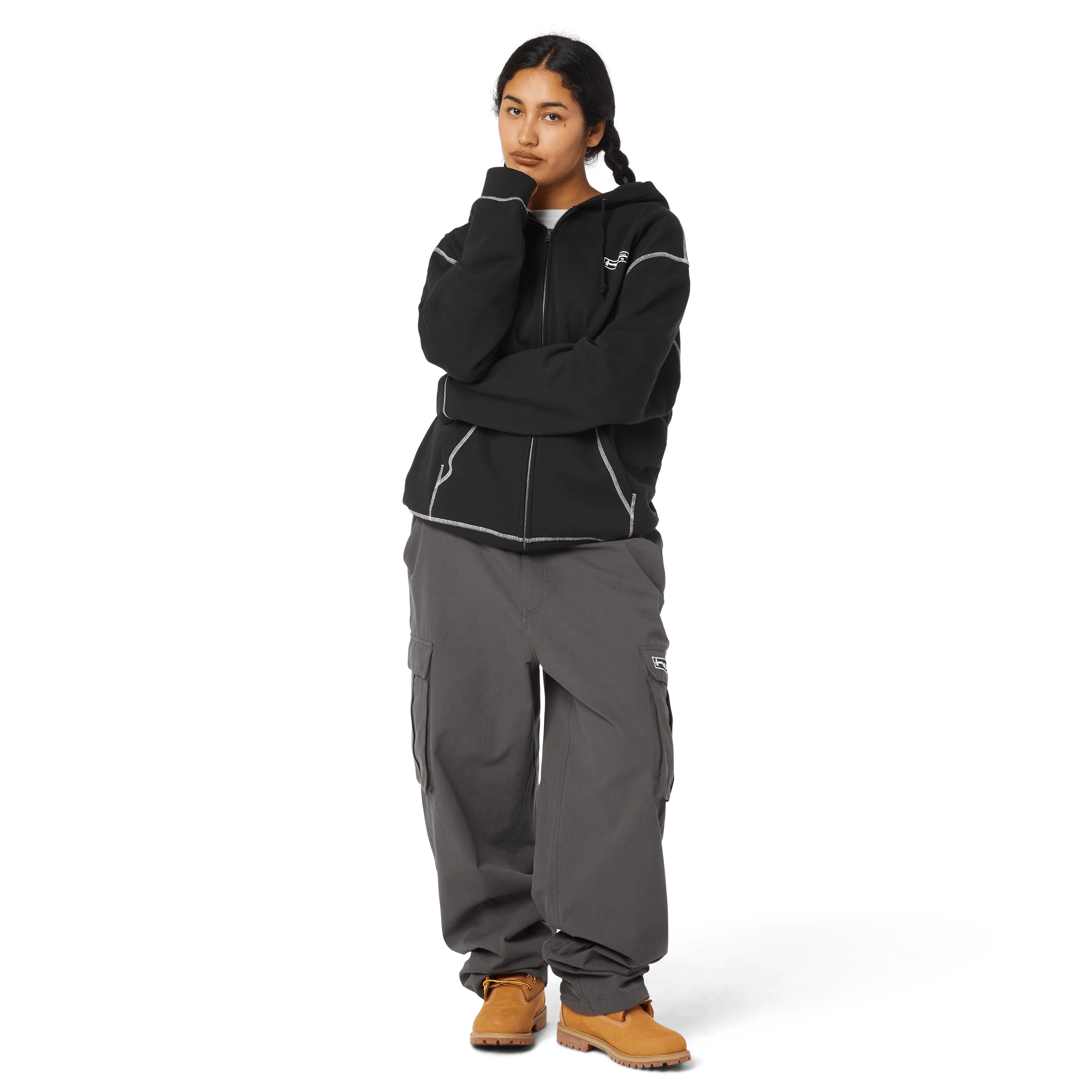 Stretch Full-Zip Hoodie