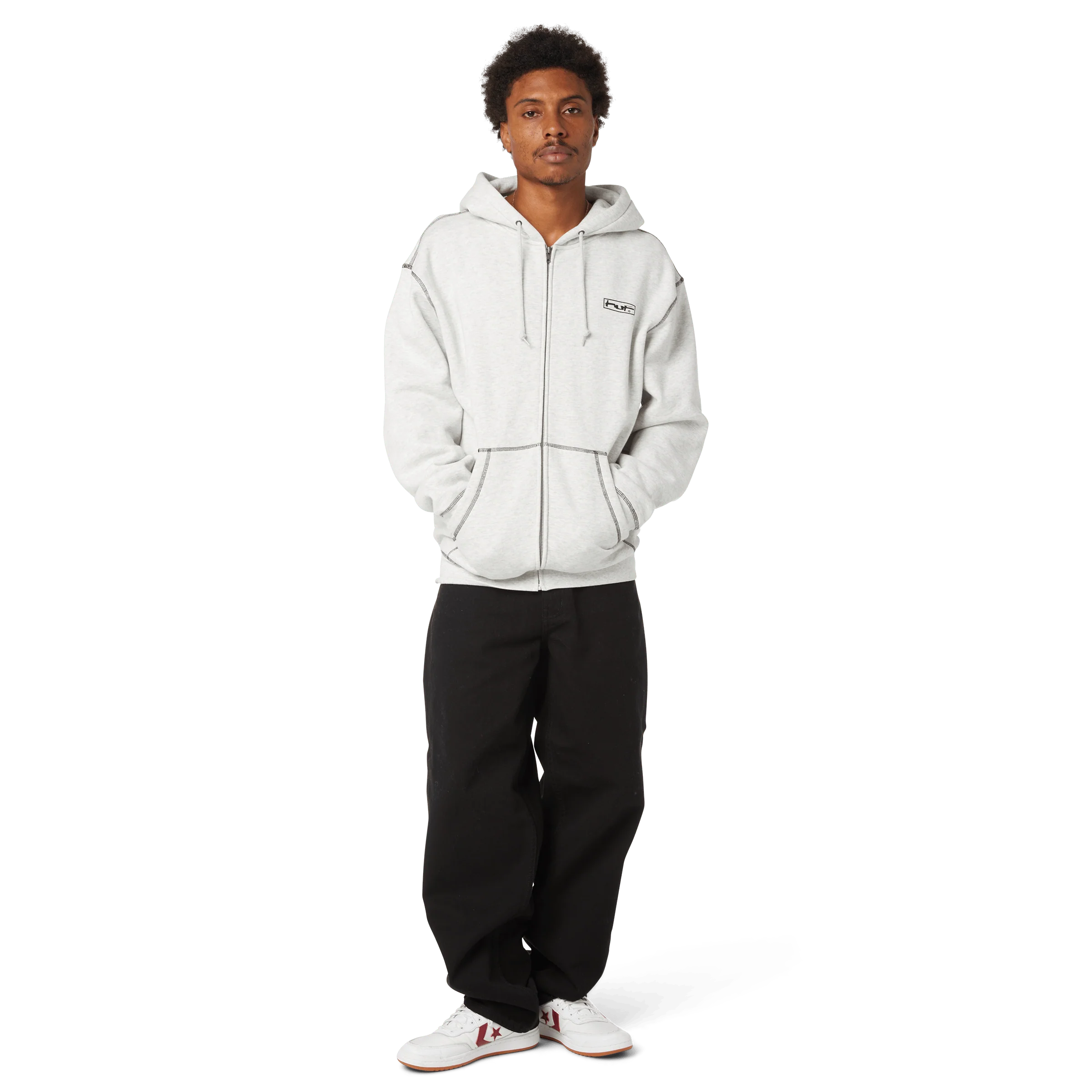 Stretch Full-Zip Hoodie