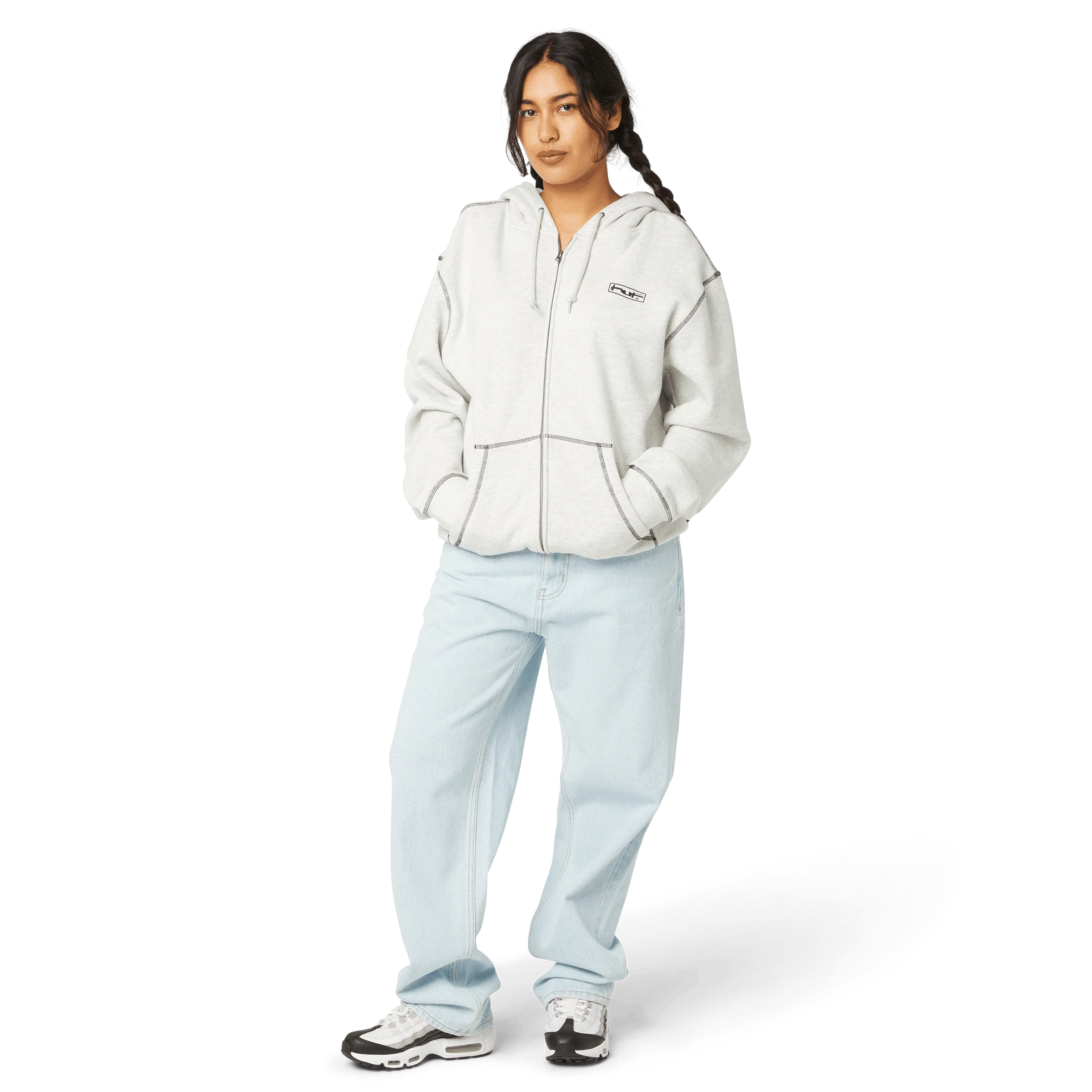 Stretch Full-Zip Hoodie