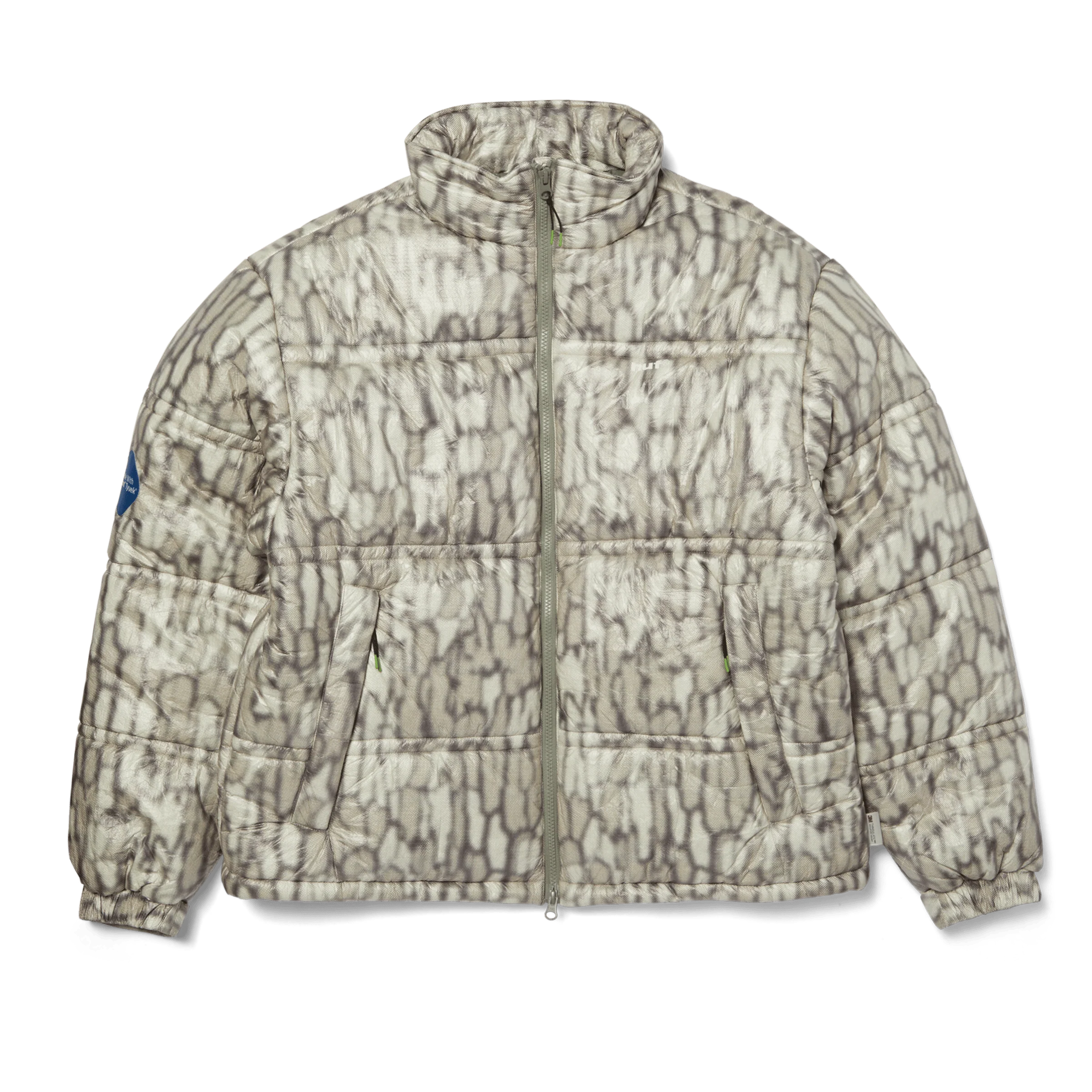 3051-89-warped-camo-tyvek-puffer-1.webp 89 Warped Camo Tyvek Puffer