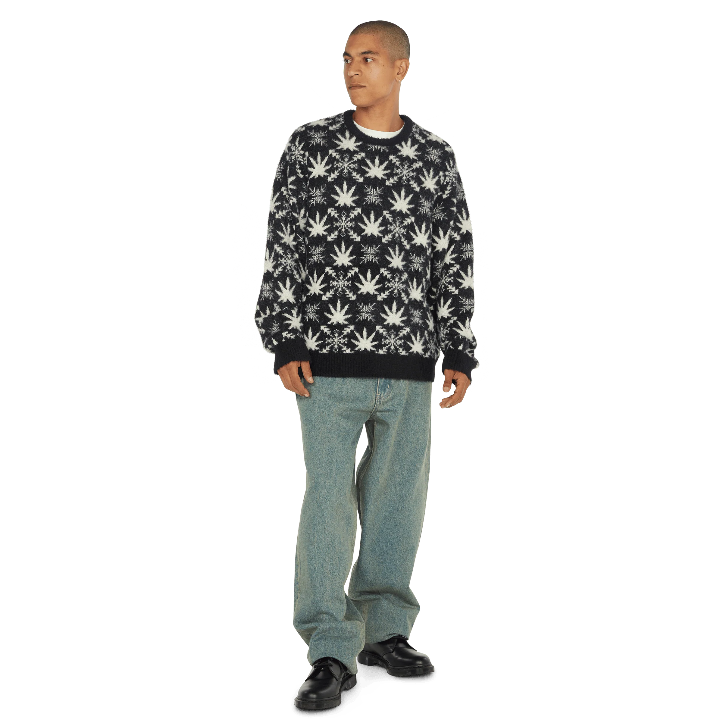 Arctic Plantlife Crewneck Sweater