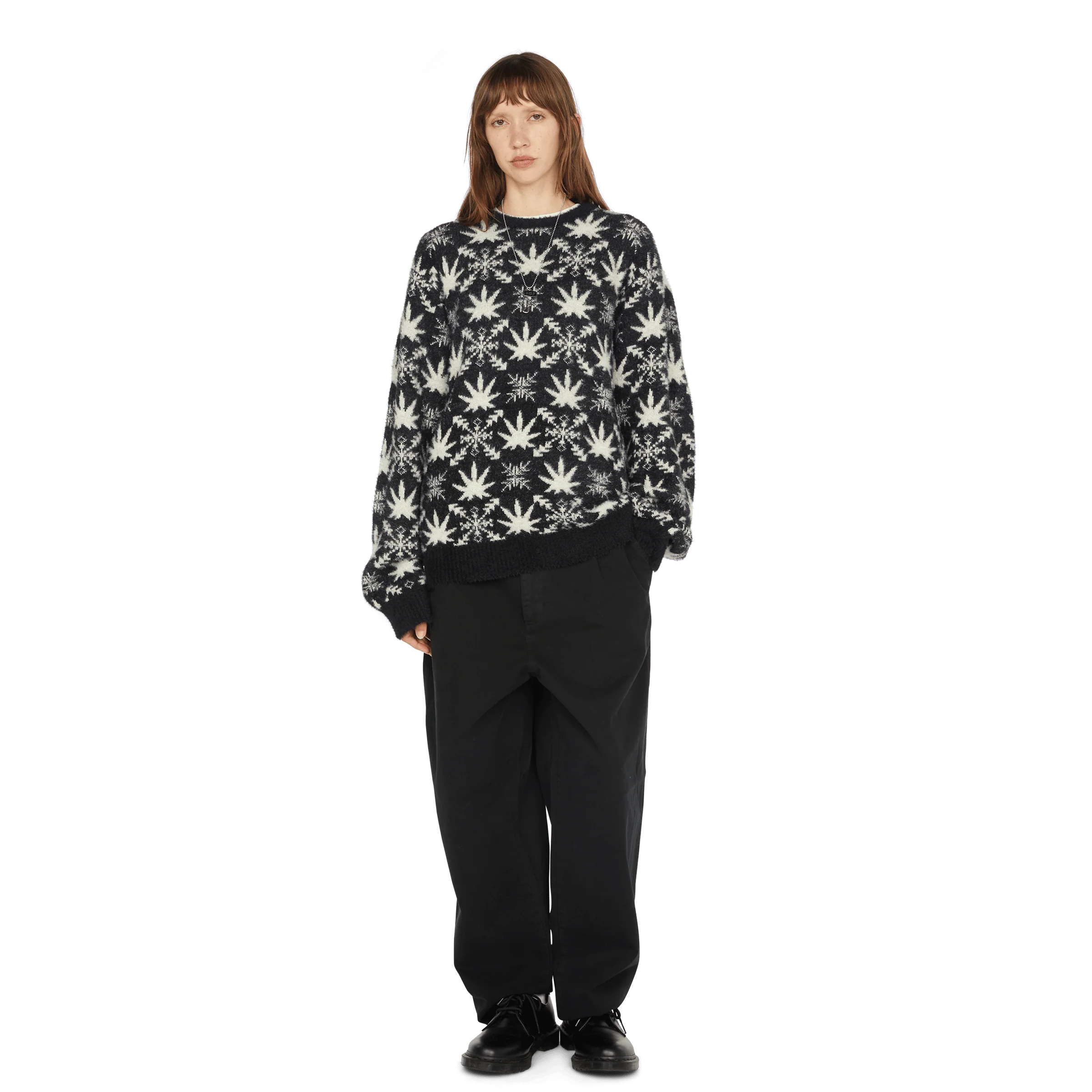 Arctic Plantlife Crewneck Sweater