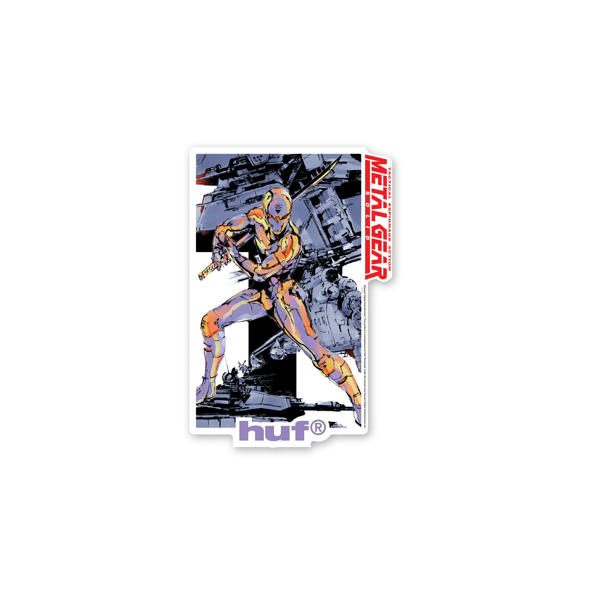Gray Fox Sticker