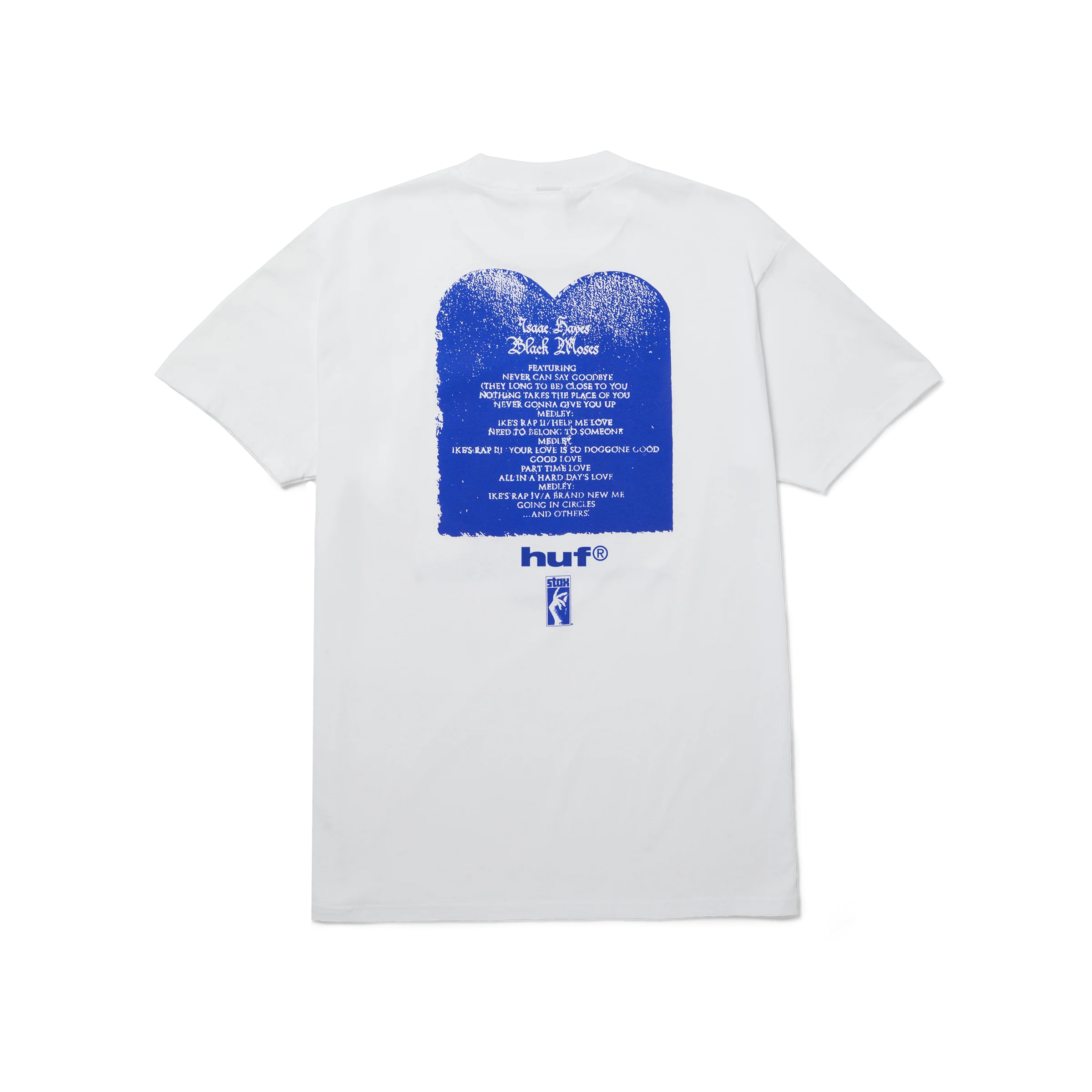 HUF x Isaac Hayes Black Moses Heavyweight T-Shirt