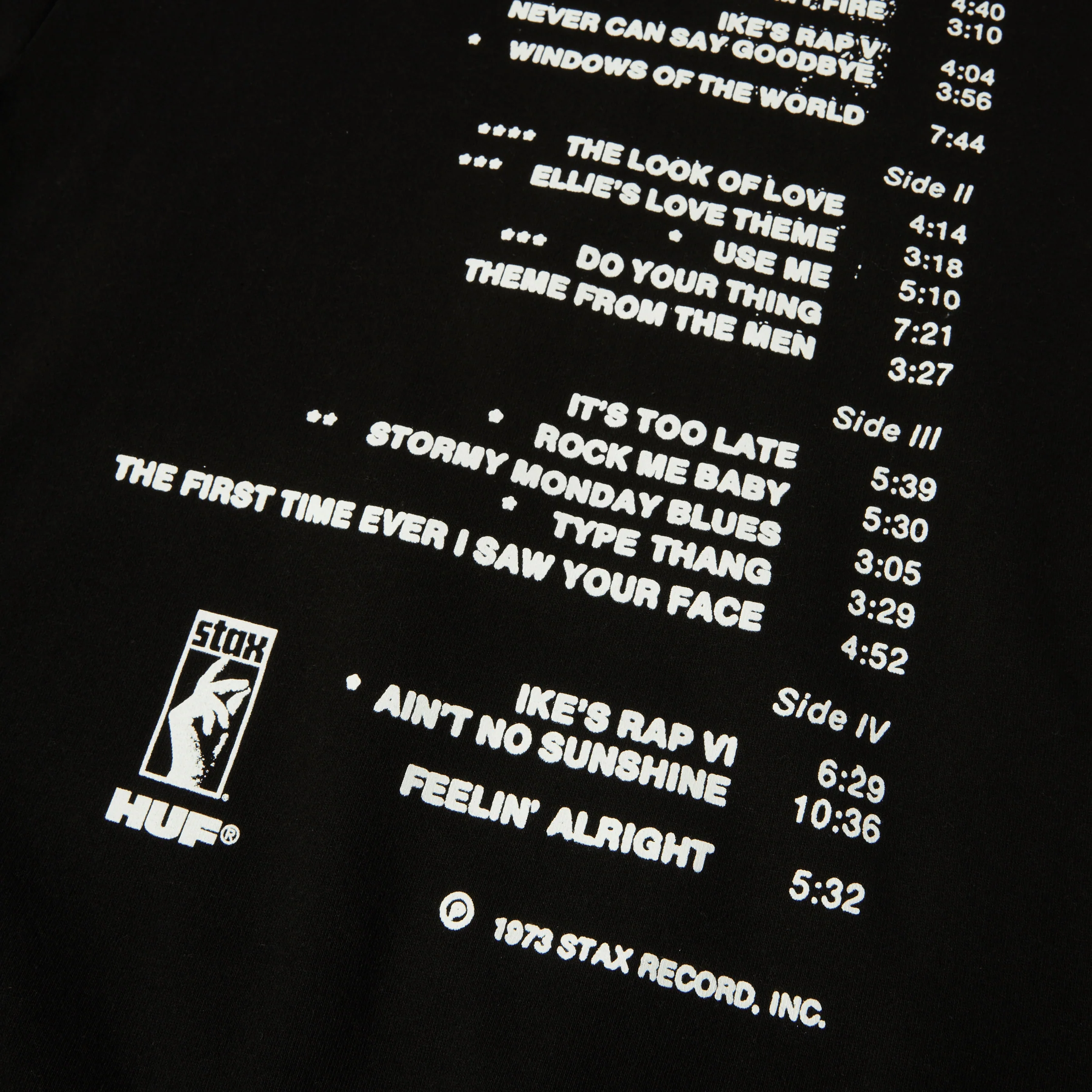 HUF x Isaac Hayes Tahoe Heavyweight Pullover Hoodie