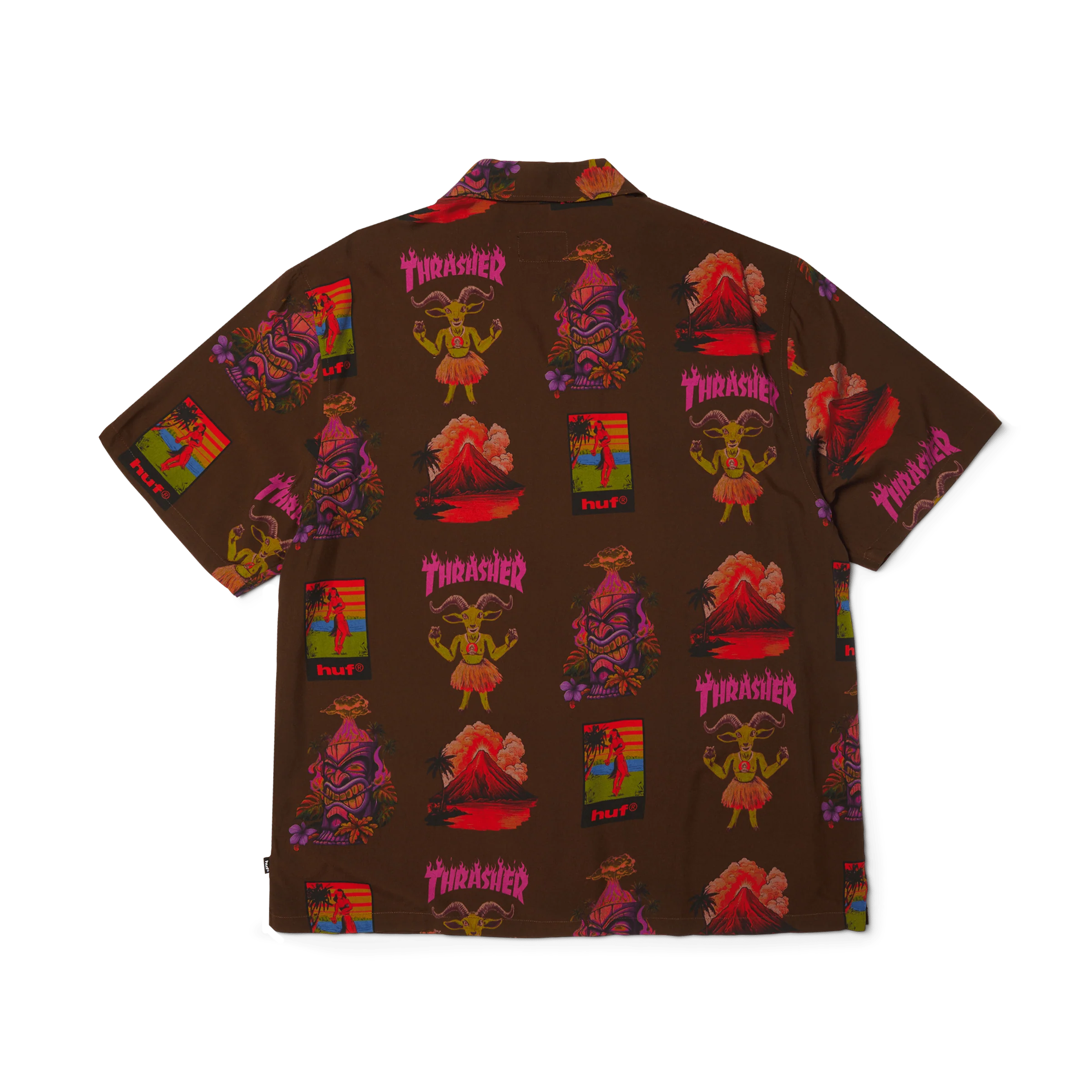 HUF x Thrasher Hawaiian Shirt