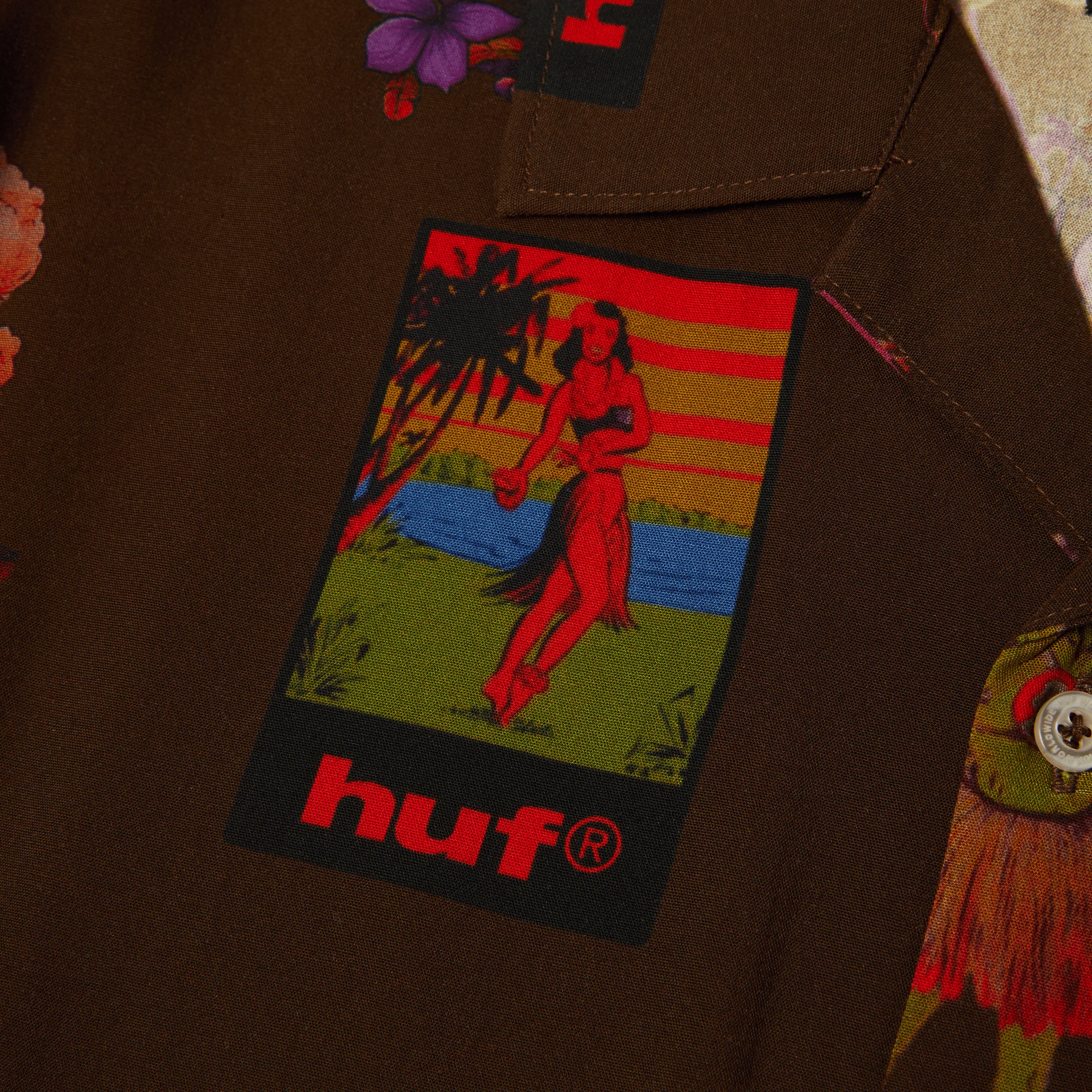 HUF x Thrasher Hawaiian Shirt
