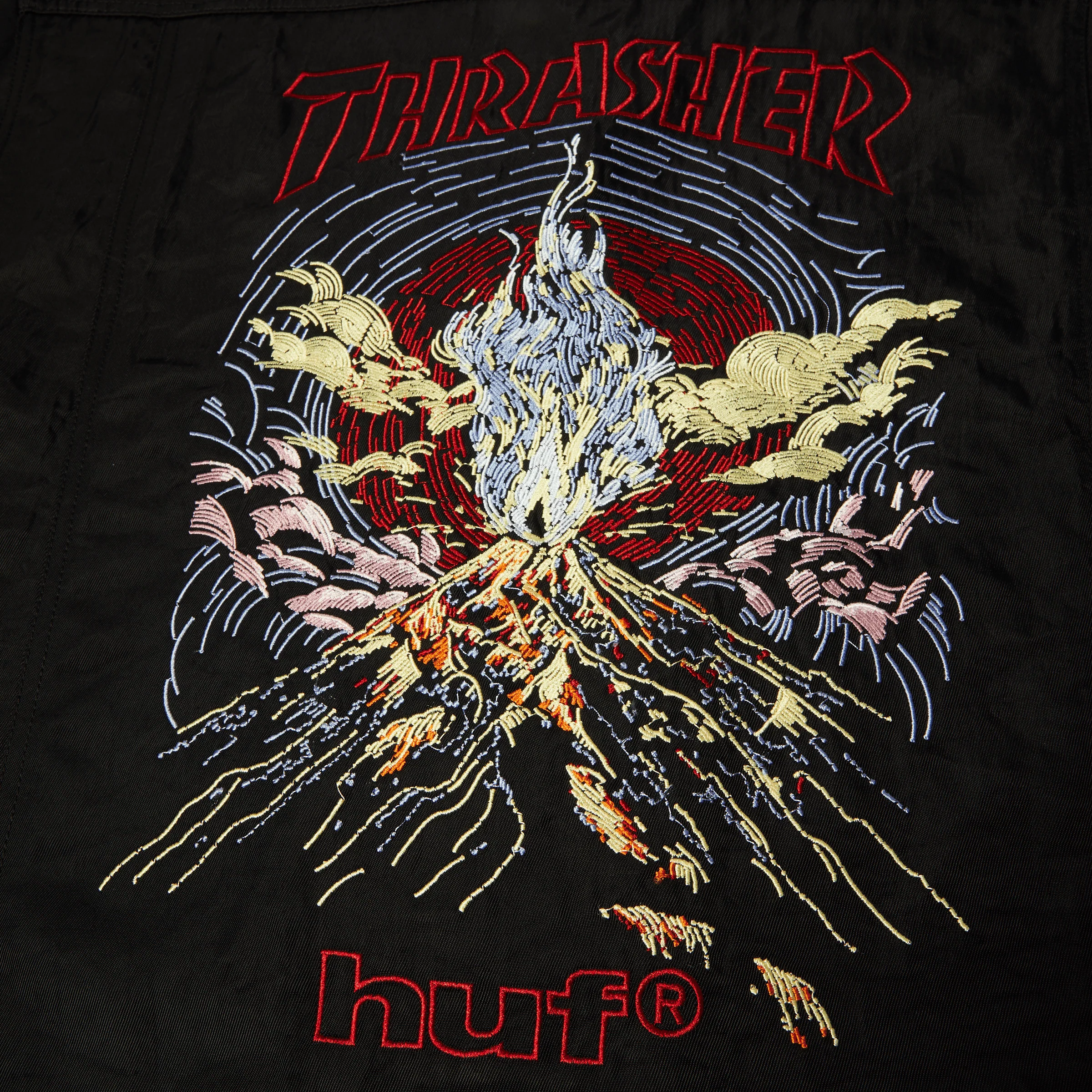 HUF x Thrasher Trucker Jacket