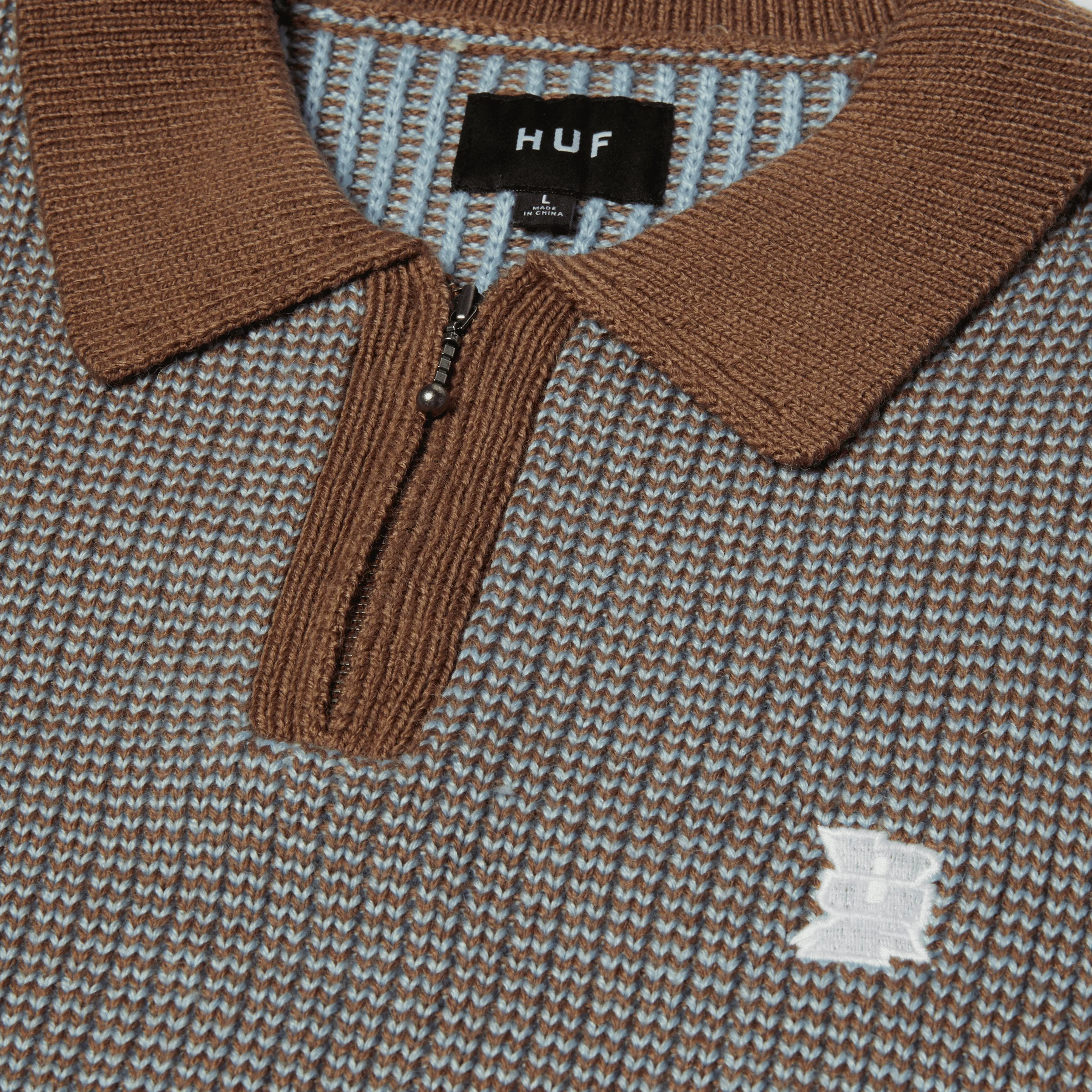 Megablast Two Tone Waffle Sweater