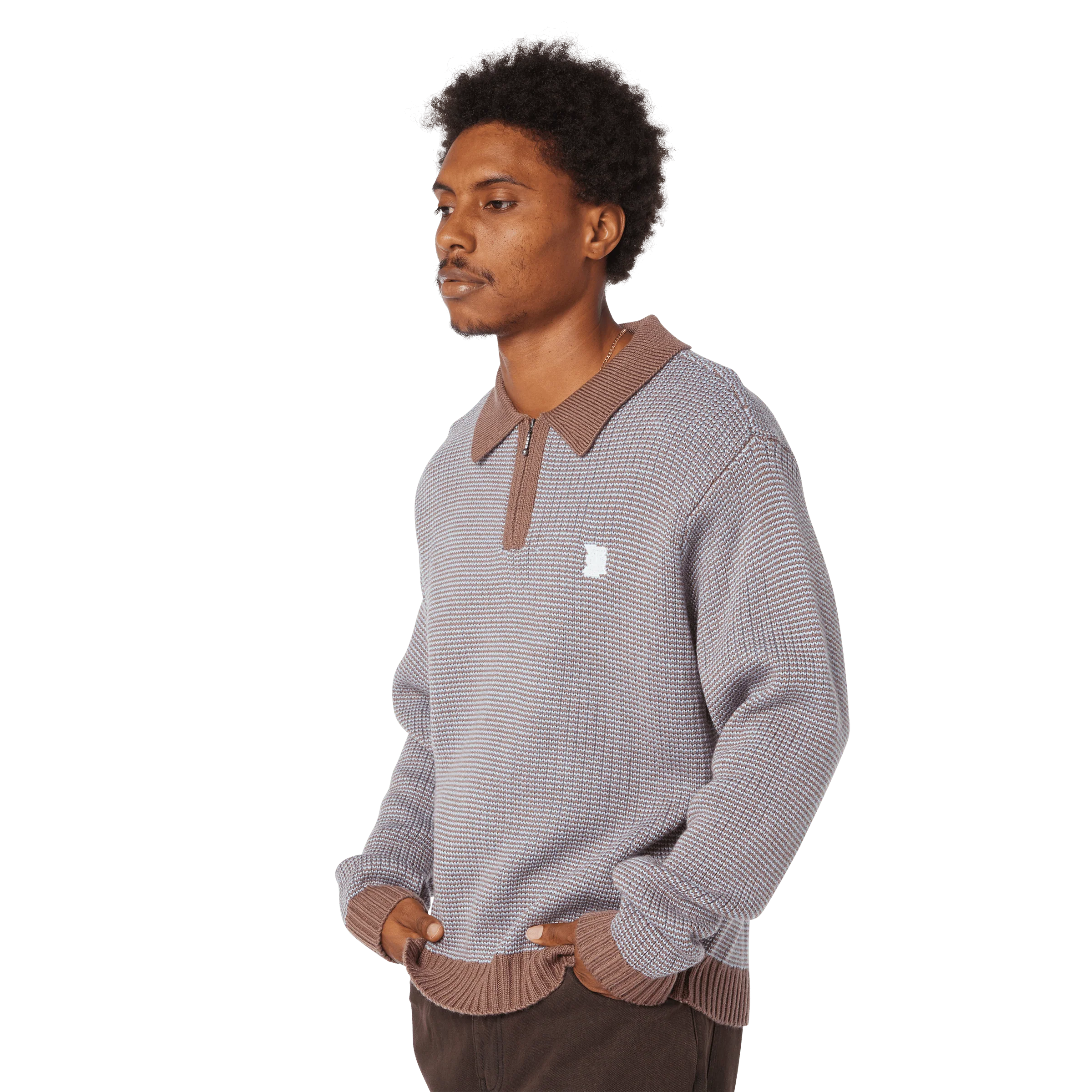 Megablast Two Tone Waffle Sweater
