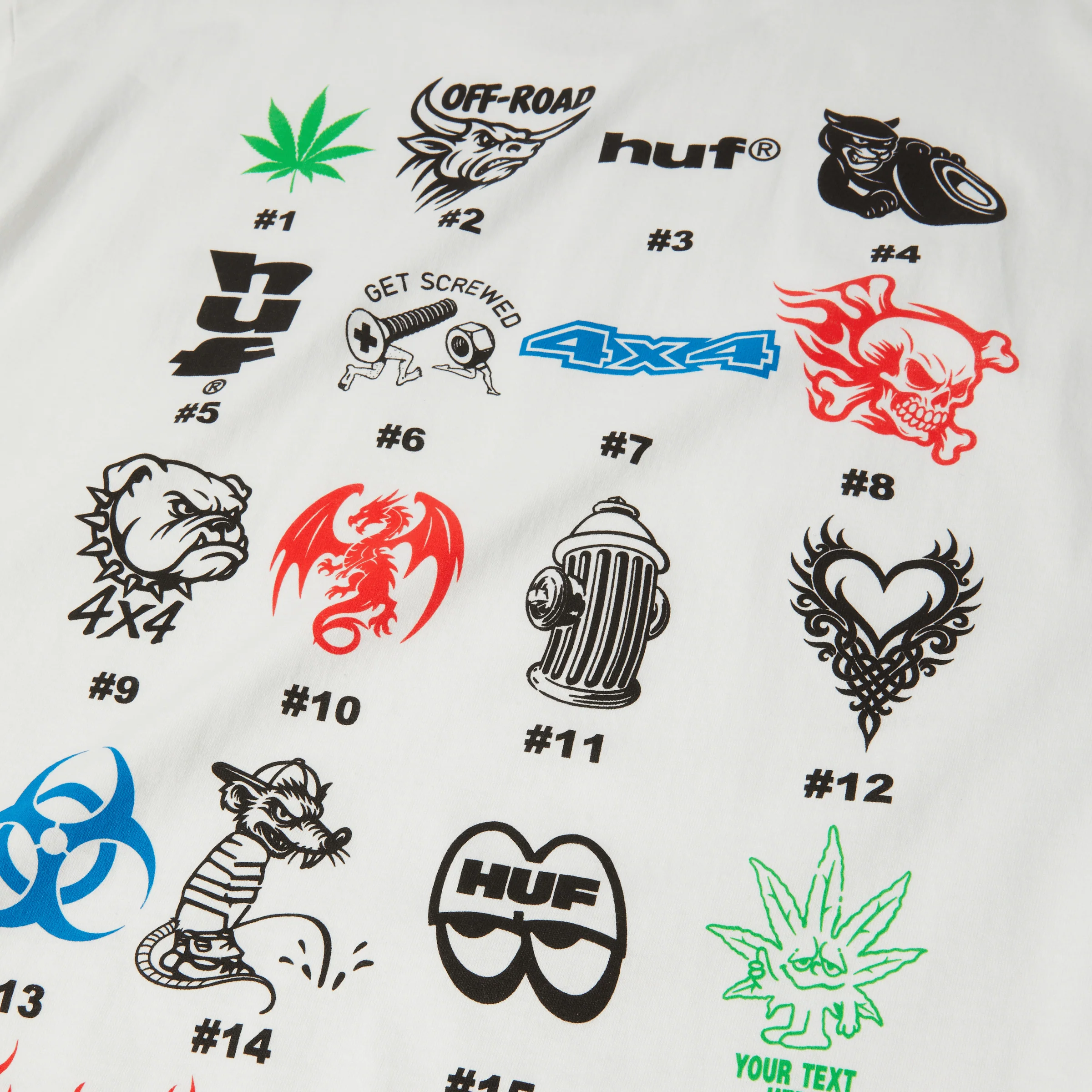 Sticker Printing T-Shirt