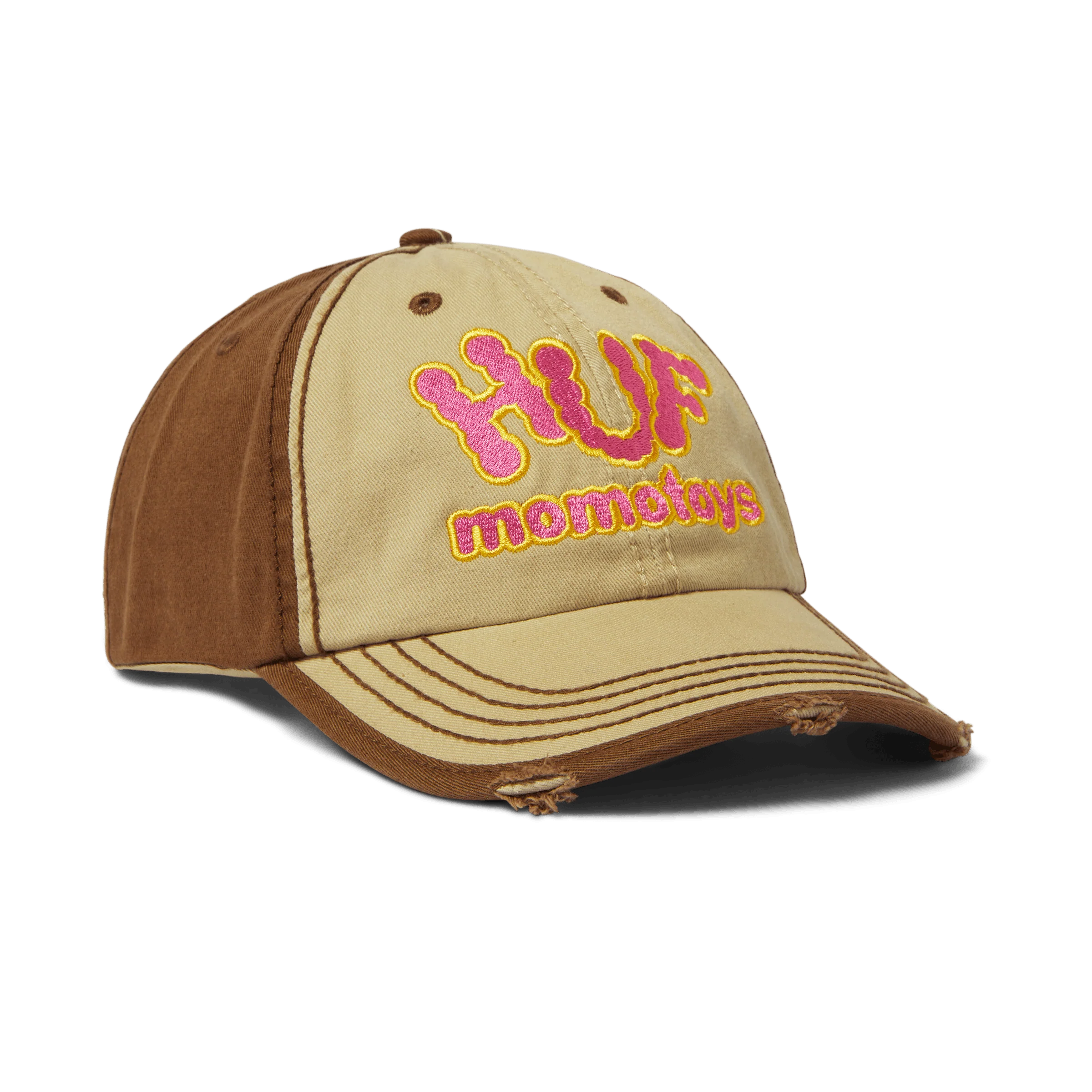 4-momo-two-tone-bubble-strapback-hat-1.webp Momo Two Tone Bubble Strapback Hat