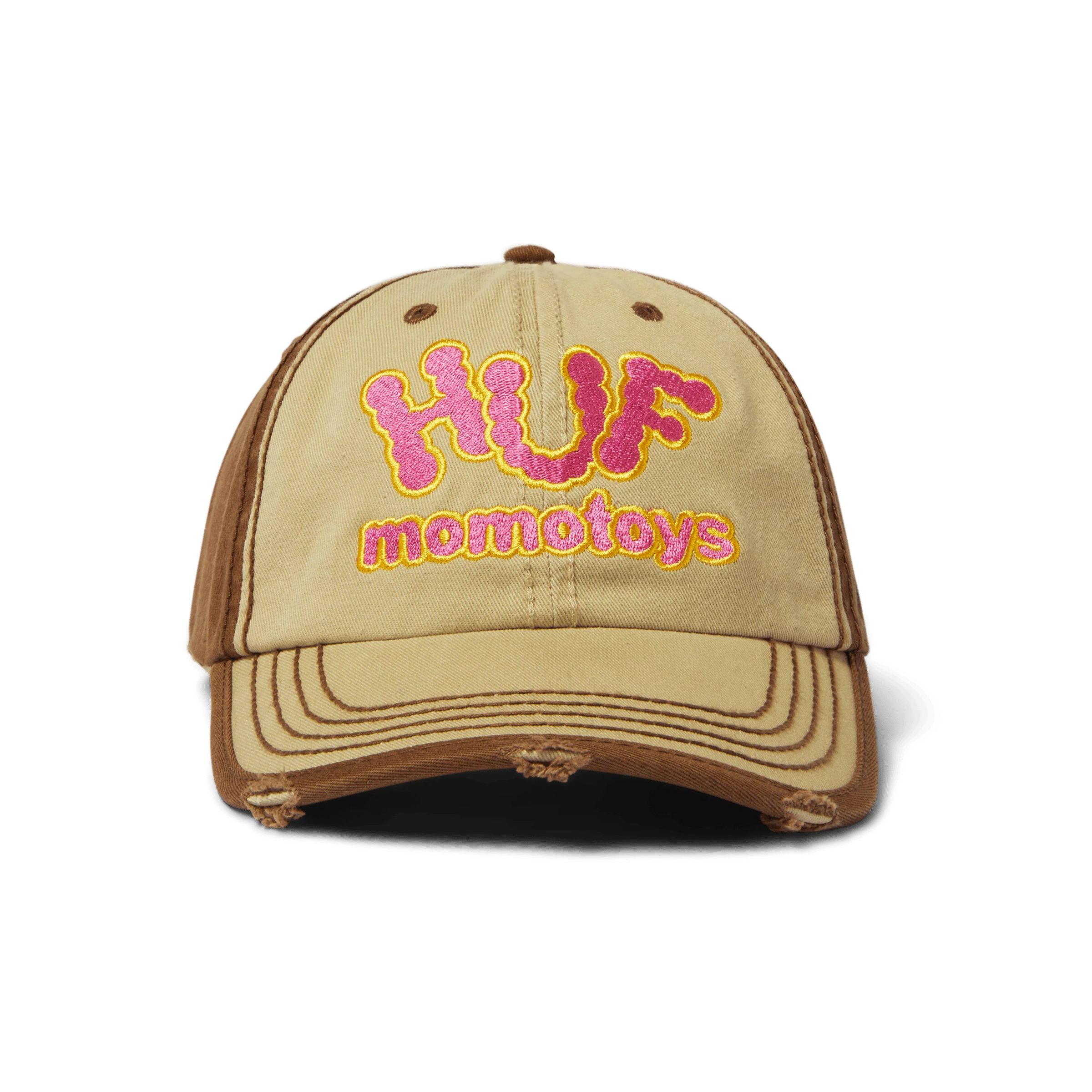 Momo Two Tone Bubble Strapback Hat