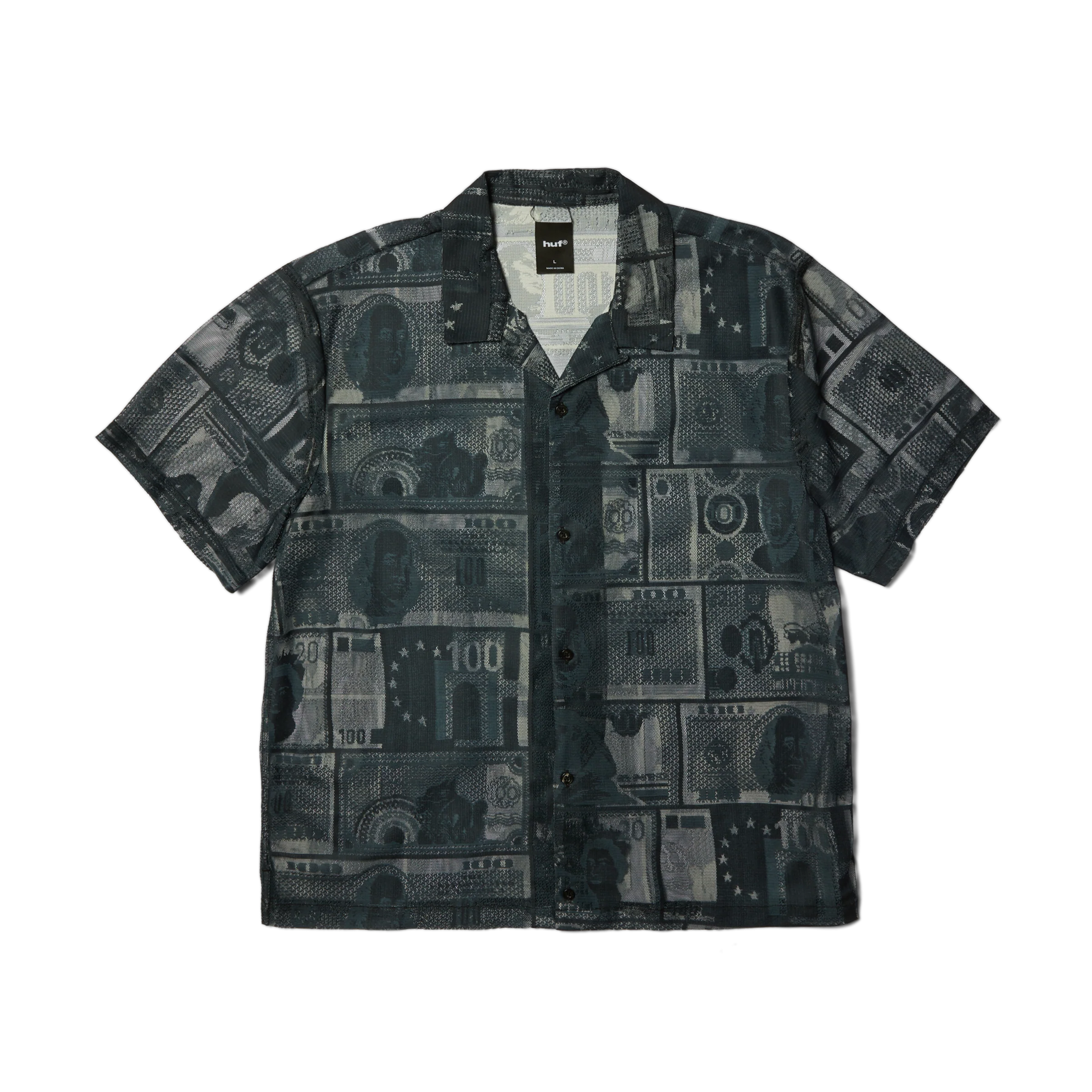 Global Currency Lace Shirt
