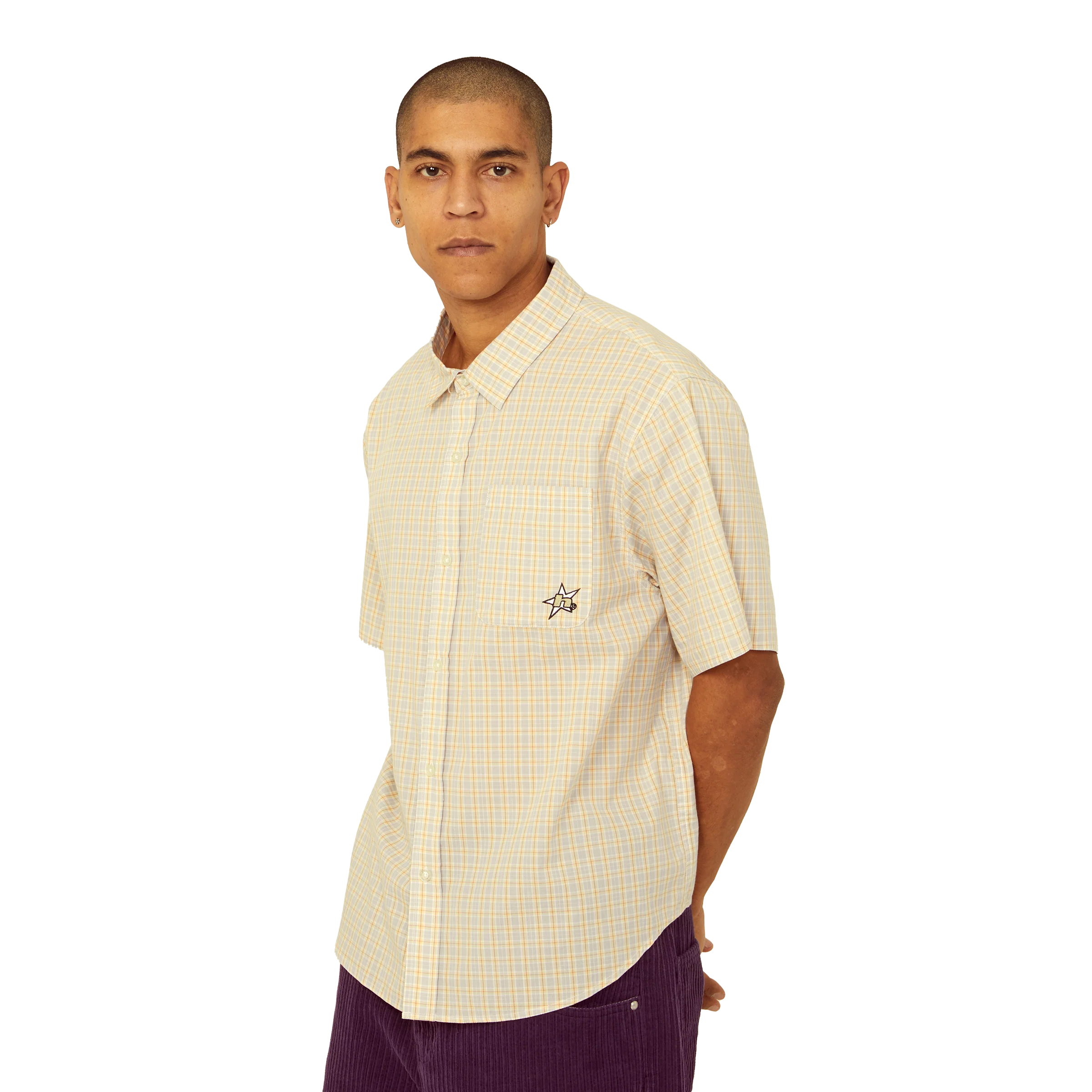 578-h-star-plaid-shirt-14.webp H Star Plaid Shirt