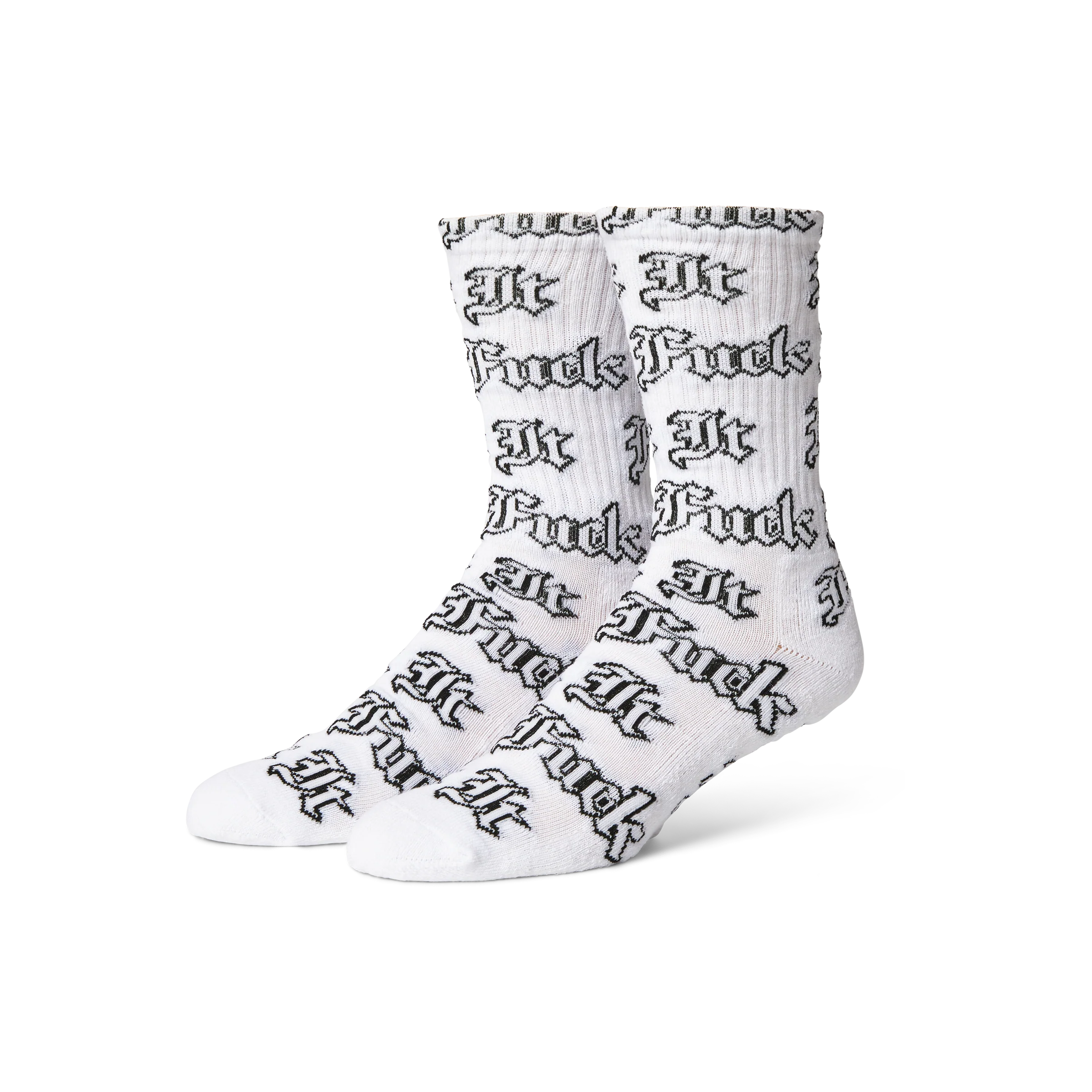Fuck It Old English Sock